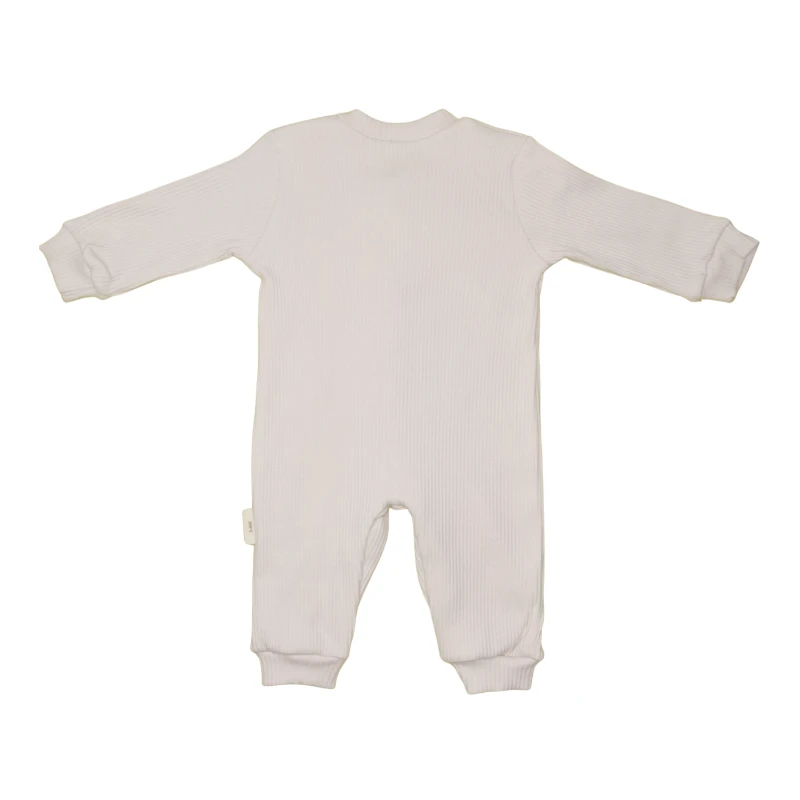 Minik Ayı Nakışlı Unisex Bebek Tulum
