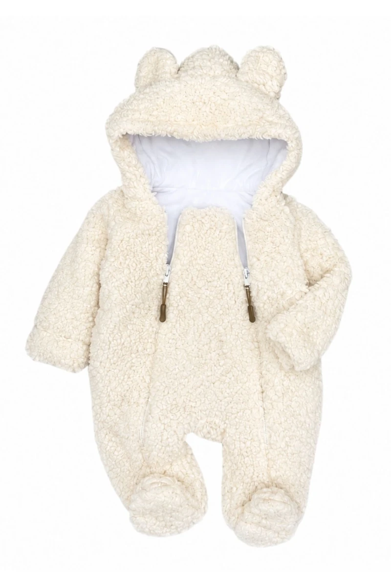 Welfsoft Peluş Bebek Tulumu– Beyaz