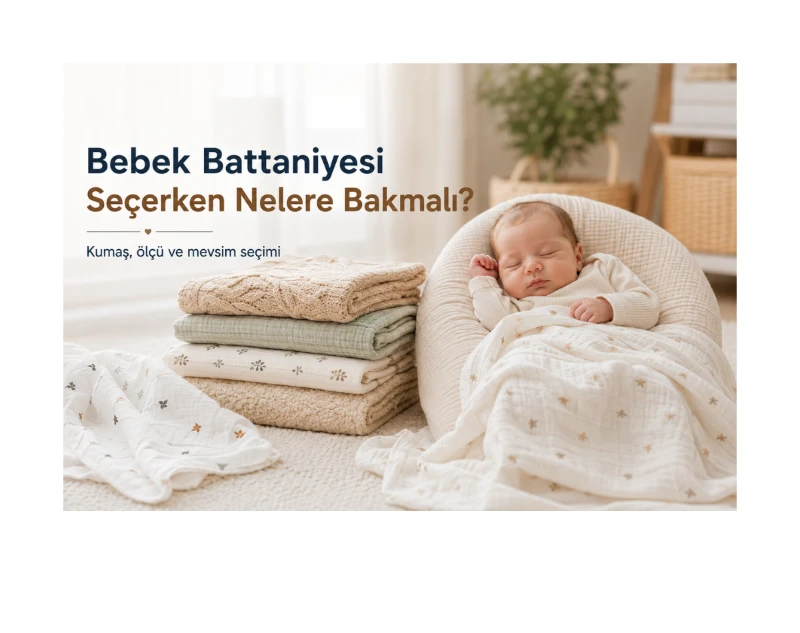 Bebek Battaniyesi Nasıl Seçilir? Nelere Dikkat Edilmeli?