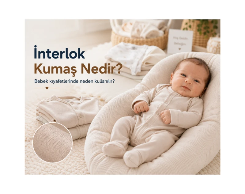 İnterlok Kumaş Nedir? Bebek Kıyafetlerinde Kullanımı