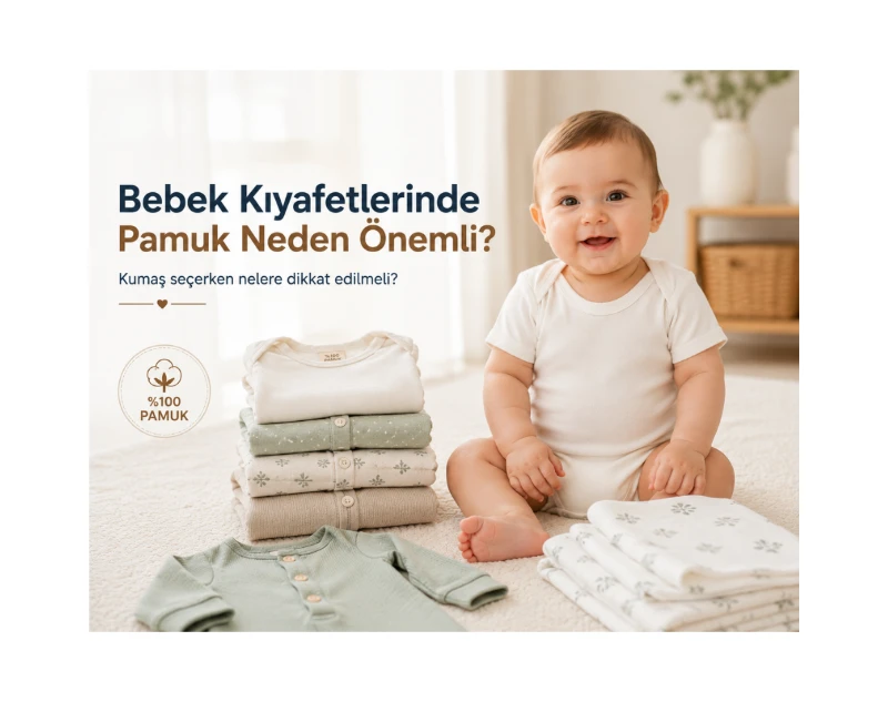 Bebeklerde Pamuklu Kumaş Neden Önemlidir?